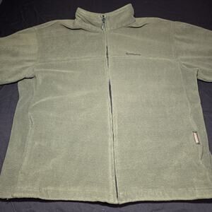 Mens Green Remmington Hunting Zipper Jacket Size XL